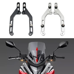 NC750X Motorcycle Windscreen Adjusters Airflow Adjustable Windscreen Wind Bracket For HONDA NC 750X NC750 X 2021 2022 2023 2024