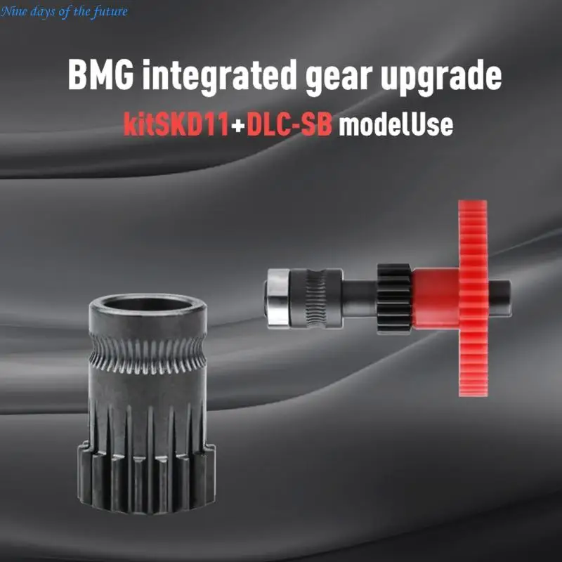 2Set hollows PoM Gears for DDG Voron Cw1 Cw2 Extruders Ensuring Uniform Extrusion and Increased Torques E65A