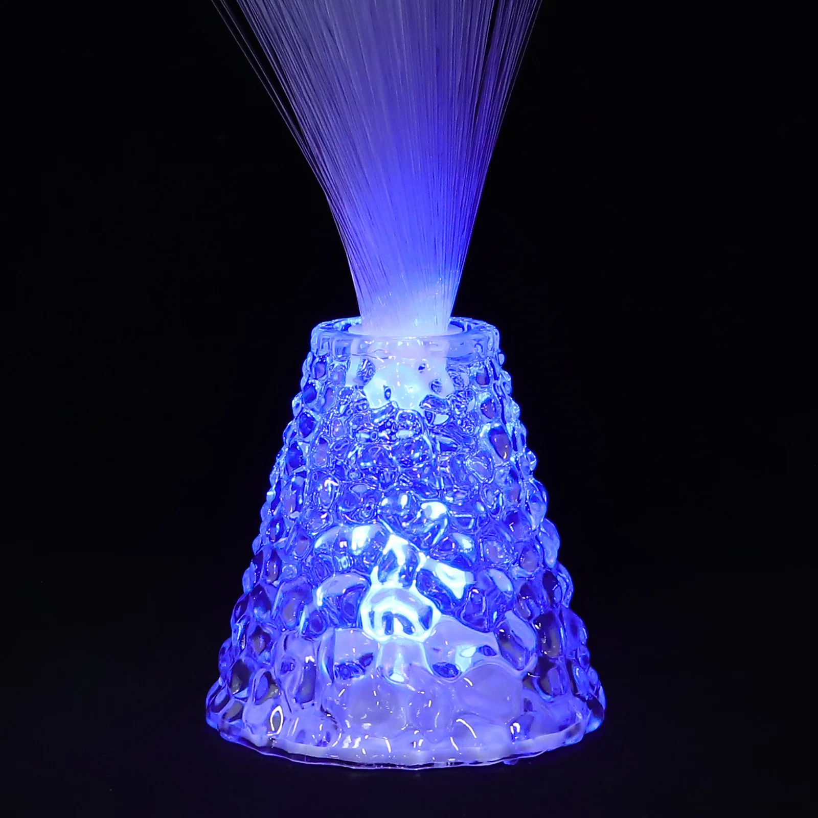 Fiber Optic Lamp LED Color Changing Calming Mood Relaxation Light Home Christmas Party Fibre Optic Fountain Light