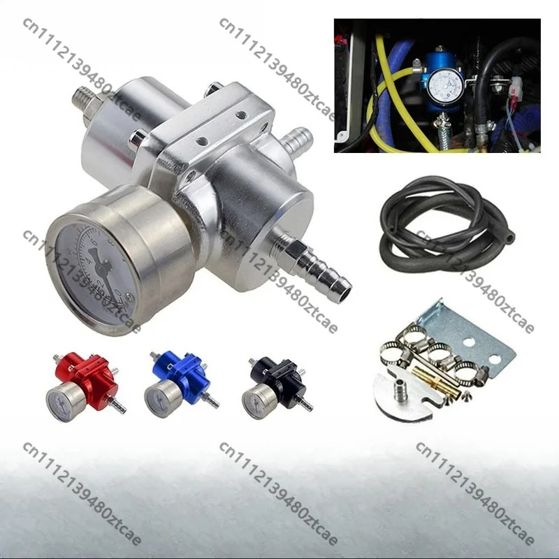Automobile Fuel System Spare Parts Universal Square‑Shape Fuel Pressure Regulator Fuel Boost Control Valve Assembly