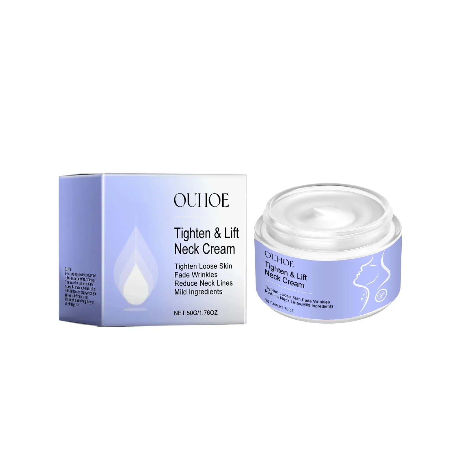 

Multi-Functional Neck Care Cream with Whitening, Moisturizing and Firming Effect Fading Necks Lines and Shaping Swan Neck Cream