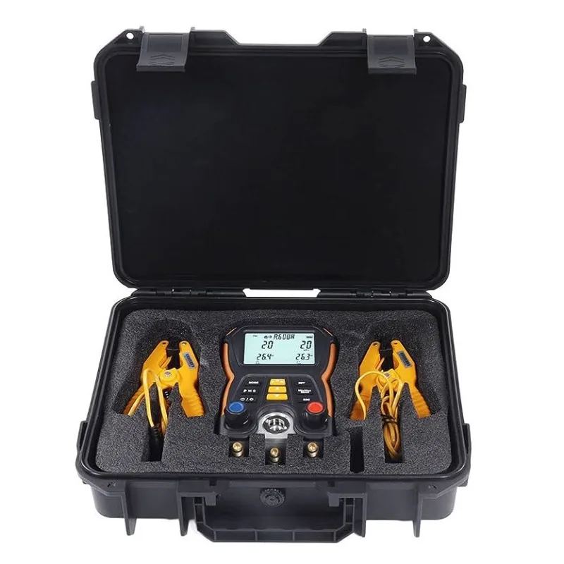 HTI New HT-750 Digital Pressure Gauge Refrigeration Vacuum  Manifold Tester Refrigerant Meter