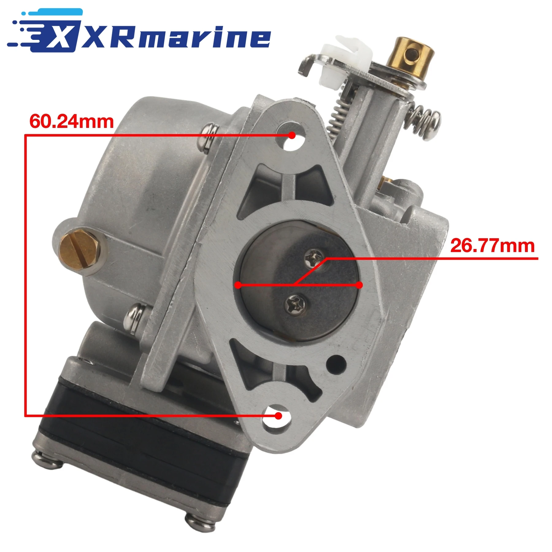 369-03200-2 Carburetor Assy with Gasket 369-02011-0 for Tohatsu Nissan 2 Stroke 5HP 5B NS5A NS5B M5 Outboard Engine 369-03200-0 image 2
