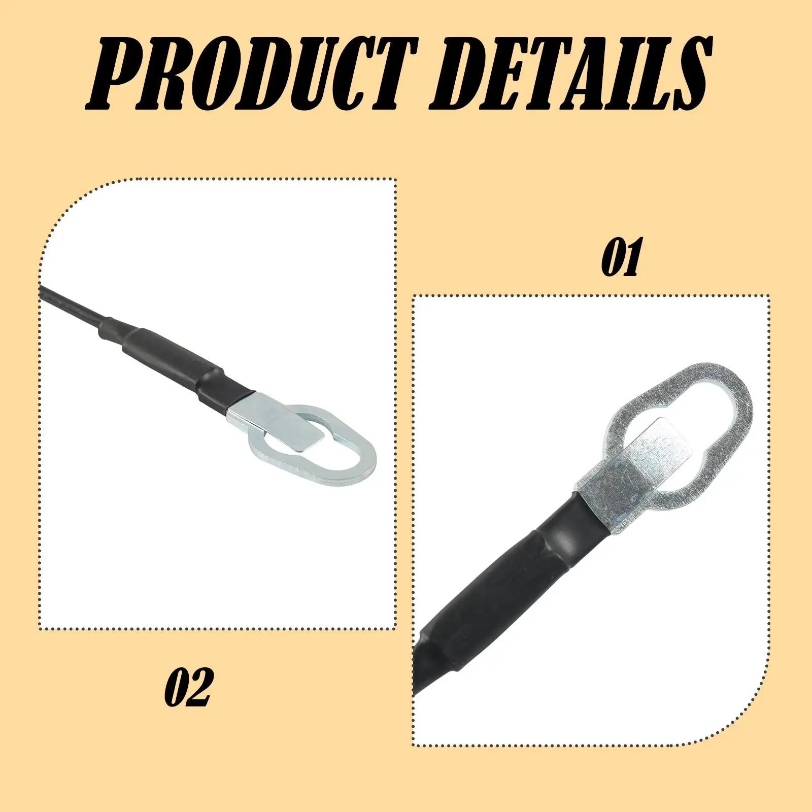 

Precision Tailgate Lift Support Cable Replacement for Ford Ranger Mazda B Series Truck Alignment