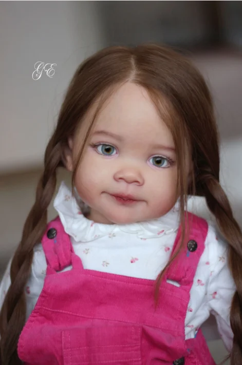 

St.Store 30inches Reborn Doll Girl Ziva Visible Veins Rooted Hair Already Painted