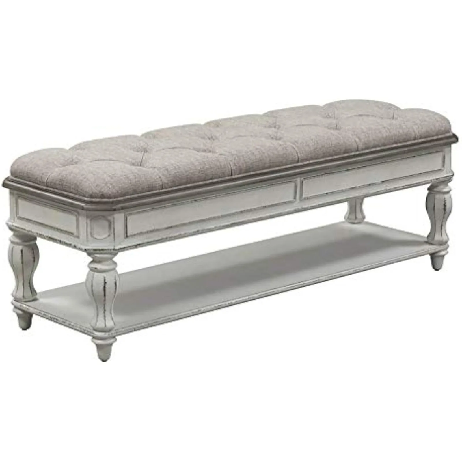 

US Liberty Furniture Industries кроватная скамья, W54 x D18 x H20, белая