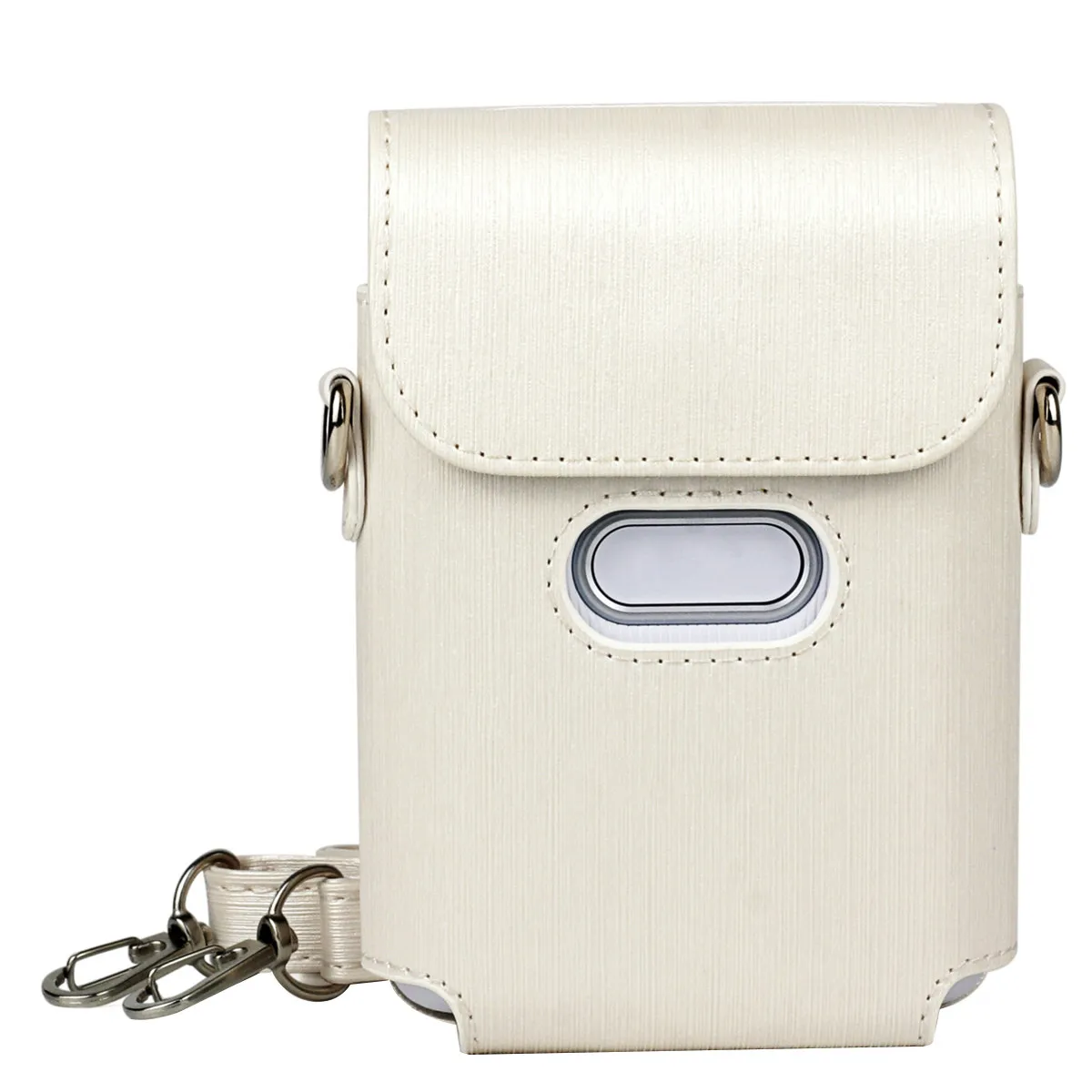 PU Crossbody Camera Bag Compatible with Fujifilm Stylish Mini Shoulder Bag for Daily Travel Shopping Dating