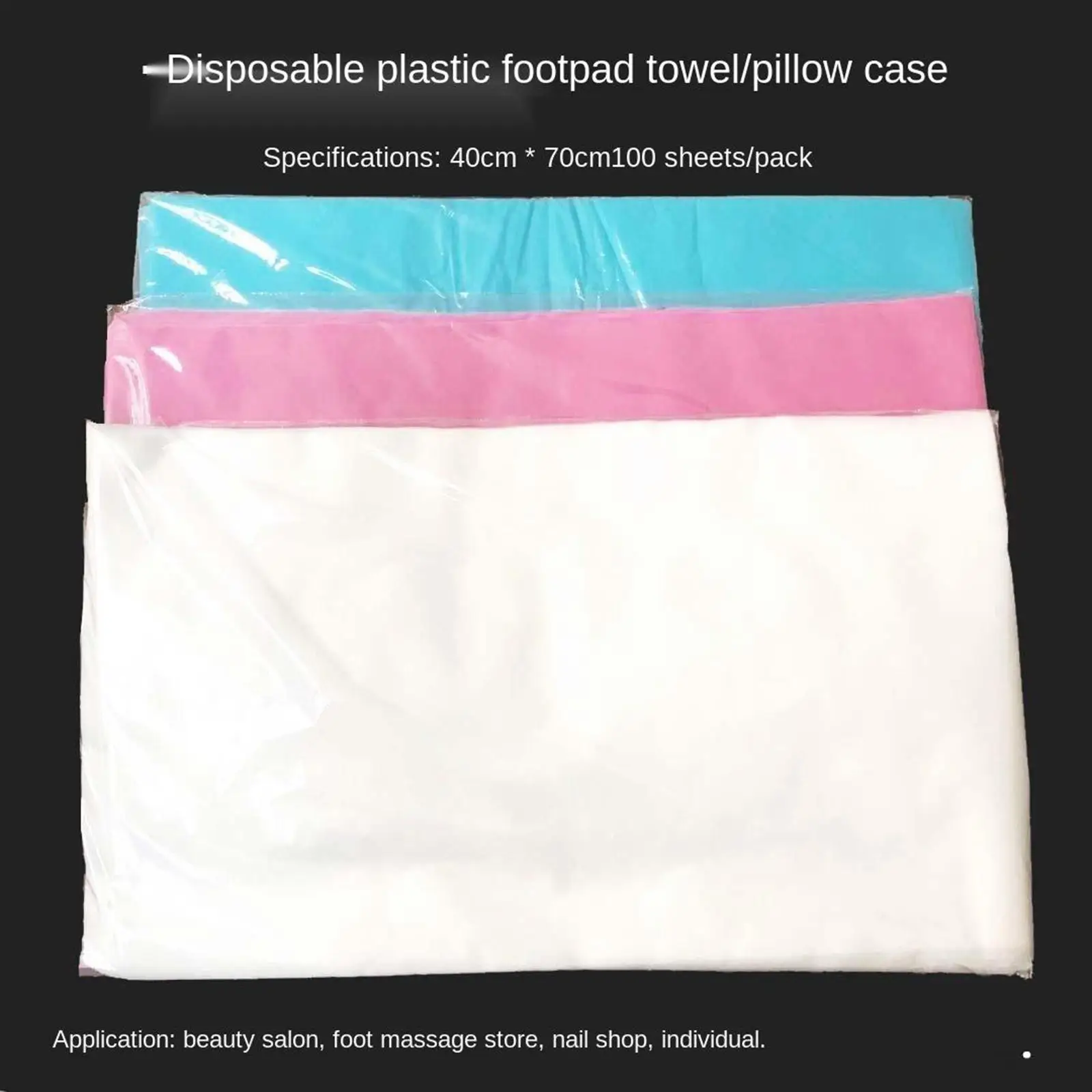 Disposable Massage Table Cover Non Woven Fabric Sheets for Spa Bed Lash Tattoo 100 Pack