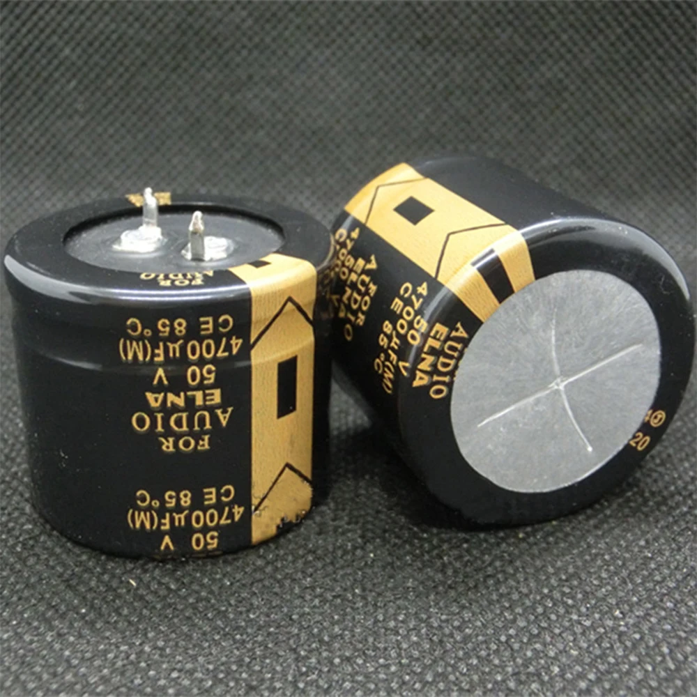 2pcs-10pcs 50v 4700UF 50V ELNA FOR AUDIO 35x30mm 85℃ Pitch 10mm Audio Fever Filtering Electrolytic Capacitors