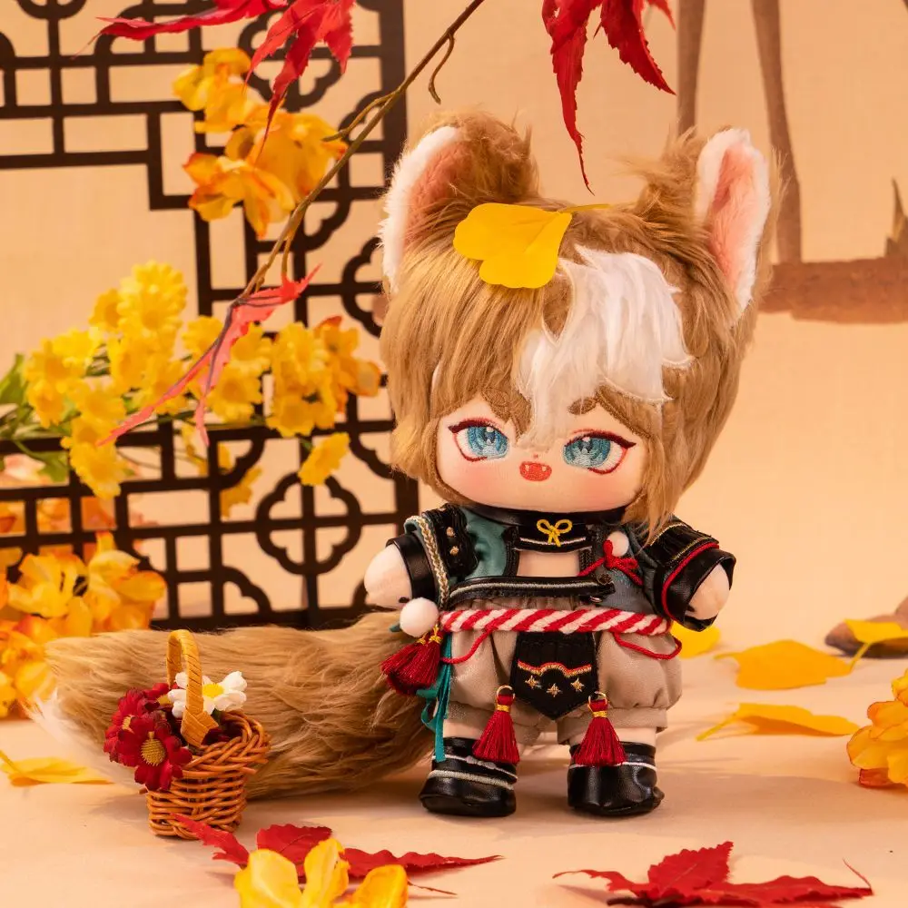 

Anime Genshin Impact Gorou Plush Doll Body Plushie Dress Up Cotton Dolls 20cm Game Toys Cosplay Birthday Gift