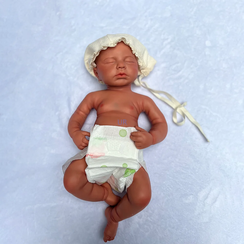 Artist Handmade 3D Diy Painted Soft 20 Inch Baby Realistic Full Body Silicone 50Cm Bebe Reborn Girl Newborn Preemy