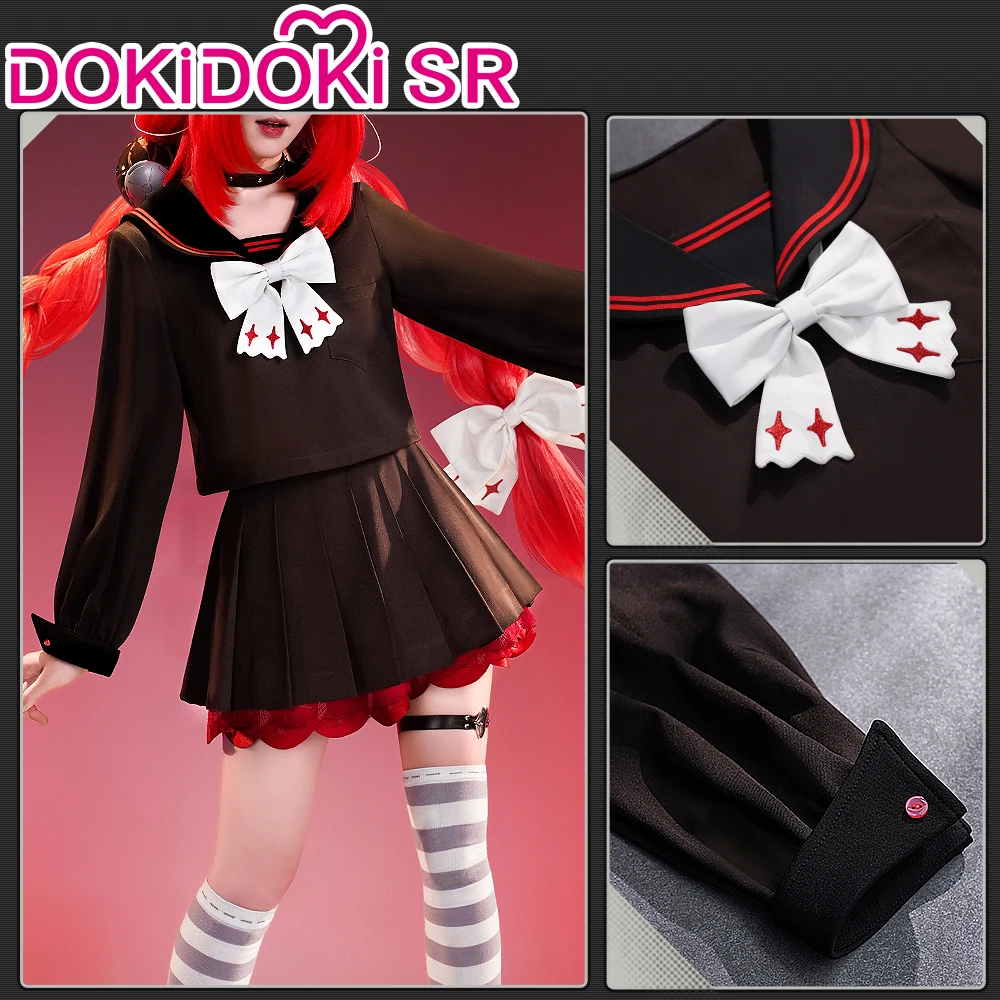 Ukinami Yuzuha Cosplay Costume for Women - Pink Sweater, Zenless