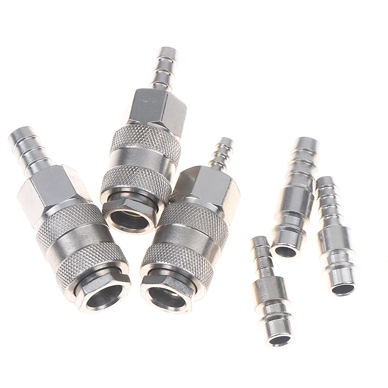 【HMA】1 Set Pneumatic Quick Connect Coupler 8mm European Style SH PH Type, For Air Compressor Hose And Tools