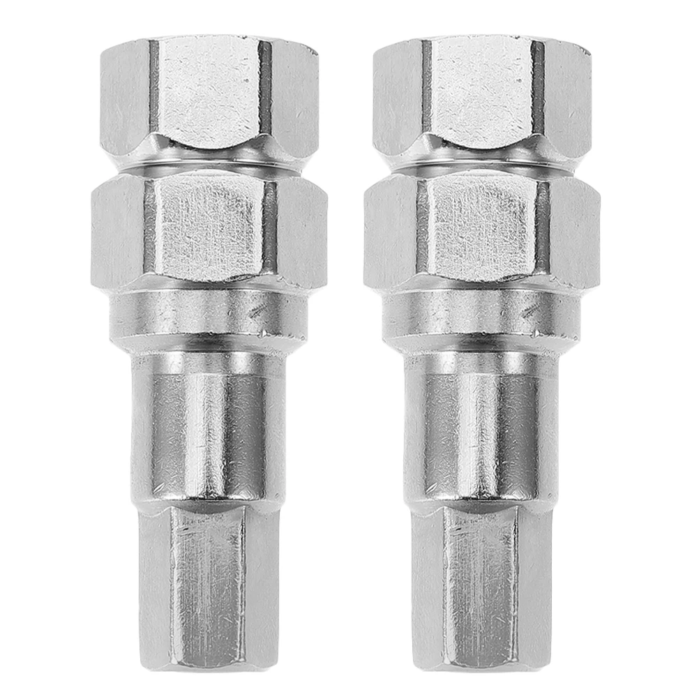

2pcs Hexagon Nut Sleeve Socket Steel Car Wheel Lug Wrench Durable Precision Design Enhanced Torque Transmission Portable