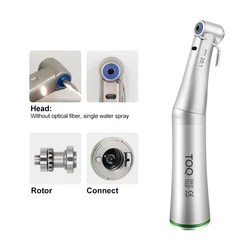 Dental Implant 20:1 Reduction LED Fiber Optic Surgical E-type Handpiece Push Button Contra Angle Fit NSK