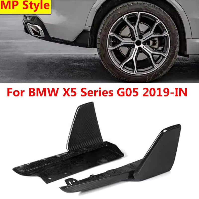 

Real Dry Carbon Fiber Rear Splitter for BMW X5 Series G05 MP Style 2019-IN 2Pcs/Set