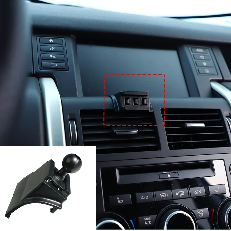 Car Phone Holder For Land Rover Discovery Sport 2016 2017-2023 Mobile Phone Support Car Mounts Wireless Charging Accessories