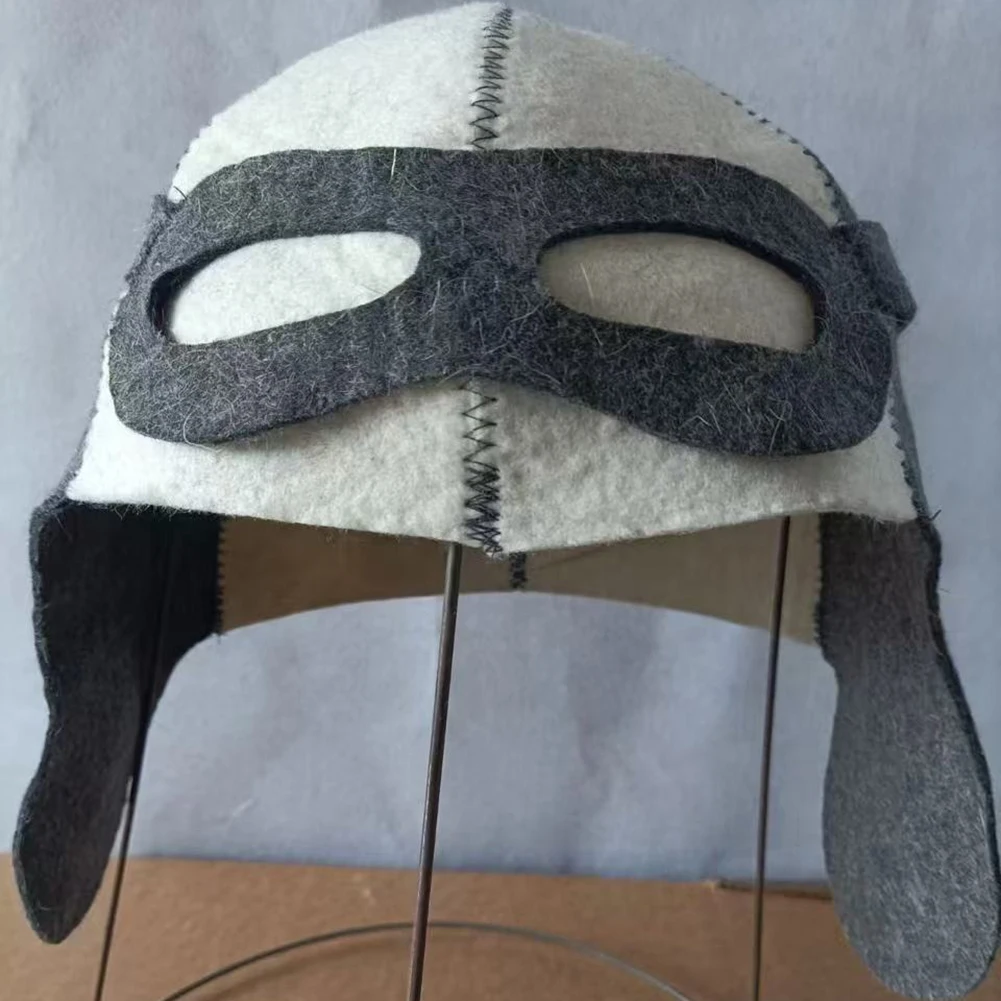 Sauna Cap For Men Built From Felt In Pilot/ Configuration To Resist Deformation And Retain Shape Multiple Uses