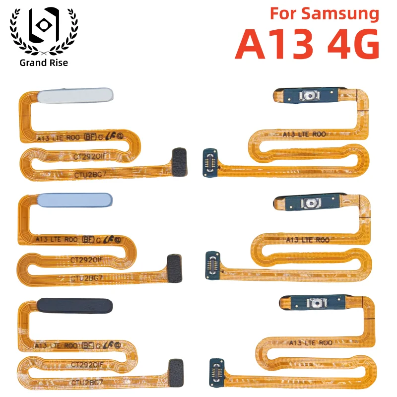 Brand Power Switch ON OFF Home Button Side Key Flex Cable For Samsung Galaxy A13 4G 5G With Fingerprint Touch ID image 5