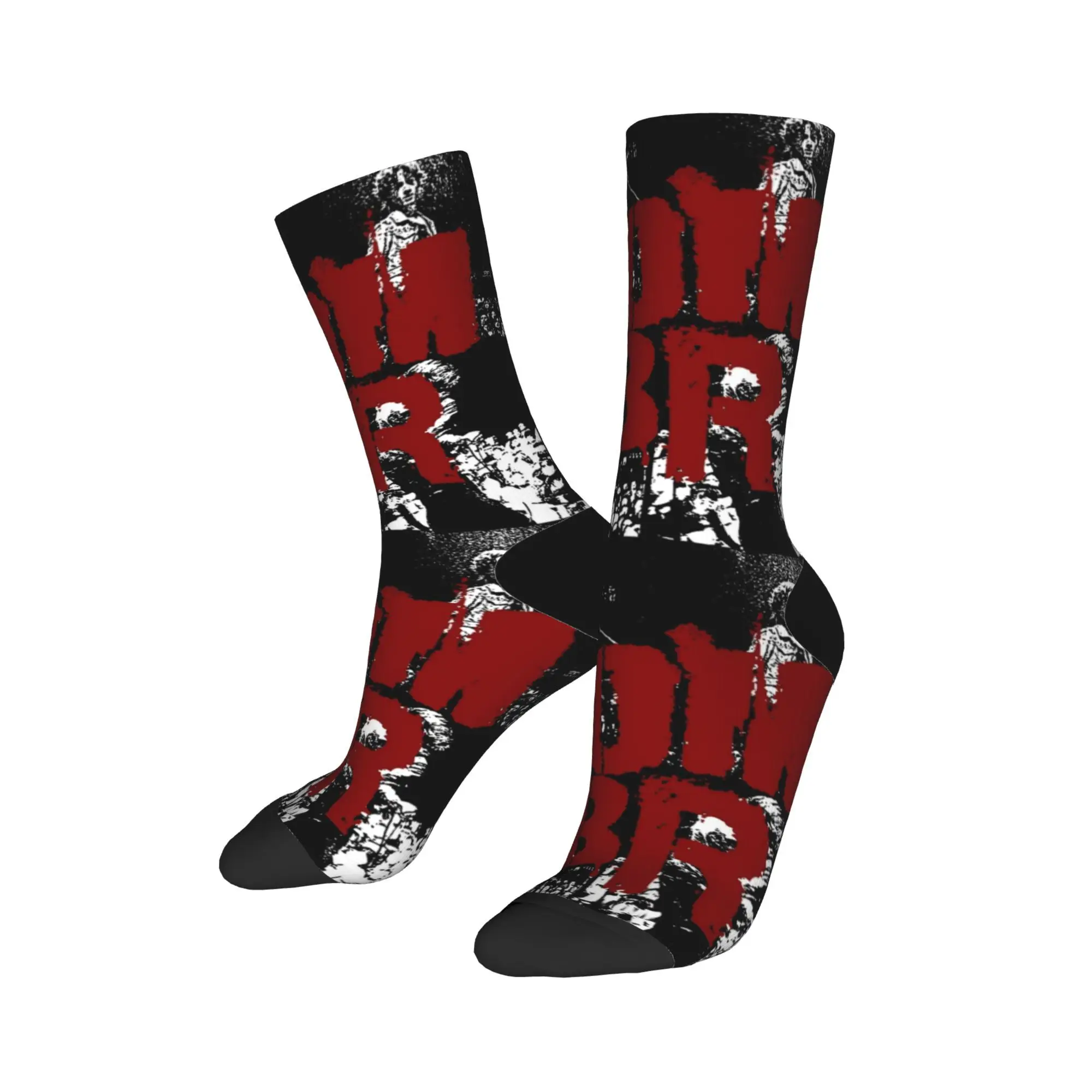 

Cool Close Up Photo Sombr Basketball Socks Polyester Crew Socks for Women Men Non-slip