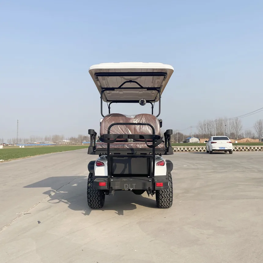 The Factory Supplies New Golf Carts With 6 Seats Assemblable And Liftable Electric Golf Carts Full-Size Off-Road Electric Cars