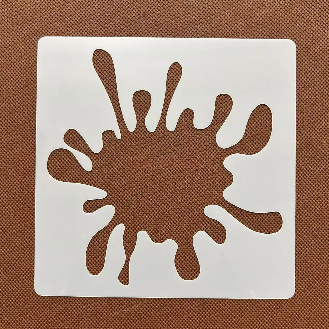 1 шт. капли воды, пятна воды, креативная полая графика, распылительная живопись, настенная живопись, граффити, пластиковая живопись