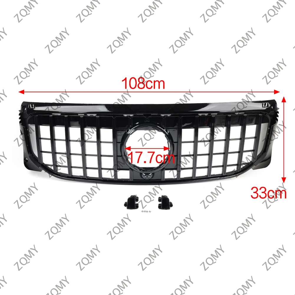 Auto Voorbumper Grille Center Panel Styling Bovenste Grill Voor Mercedes-Benz GLB-Klasse W247X247 GLB250 2019 2020 2021 2022