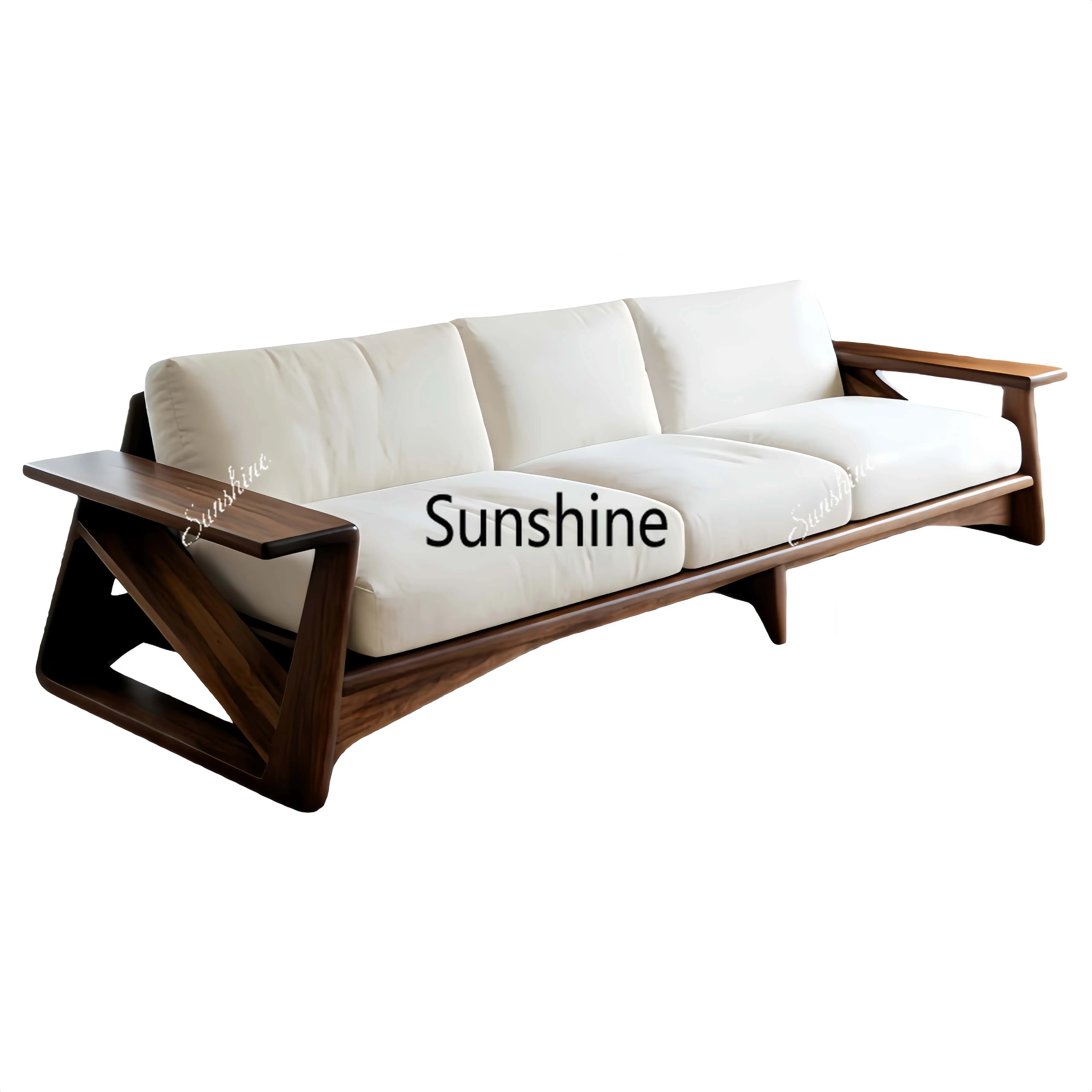

YNew Chinese solid wood sofa living room minimalist sofa furniture high-end furniture customization