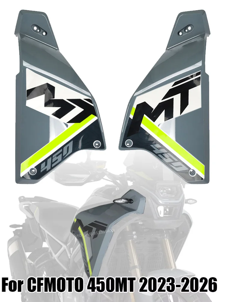 Voor CFMOTO 450MT MT450 450MT 2023 2024 2025 Motorfiets Radiator Guard Plaat Beschermende Shell Onderdelen Watertank Olie tank Cover - afbeelding 2