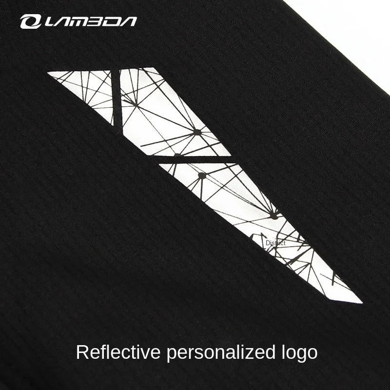 Lambda Cycling Clothes Suit Men's Autumn and Winter Fleece Warm Long-Sleeved Trousers Outdoor Cycling Sportswear