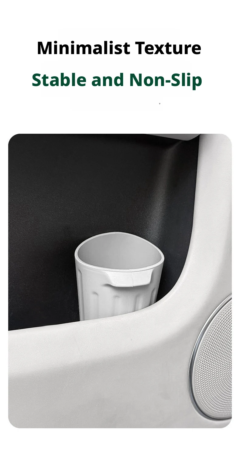 SEAMETAL Auto-Getränkehalter mit Mülleimer, Universeller Getränkeorganizer, Wasserdichte Silikon-Müllbox mit Aufbewahrungstasche – Detail 8