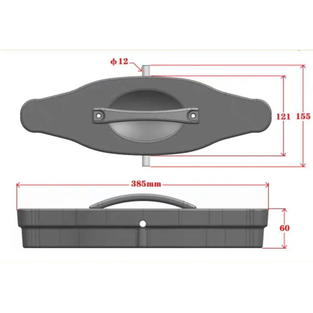

Аксессуары для рыбацких лодок Lu Ya, водоблокирующая пенопластовую накладку для лодки, водоблокирующая накладку с колесной базой 155 мм