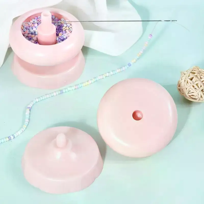 Beading Spinner Quickly Beading Bowl For Diy Seed Beads Waist Beads Bracelets Spin Beading Bowl Jewelry Making Accessories