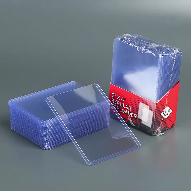 Plastic Game Card Protective Cover 3X4 Star Card Clip Star Love Bean Peripheral Goo Card Cover Transparent Hard Rubber Cover