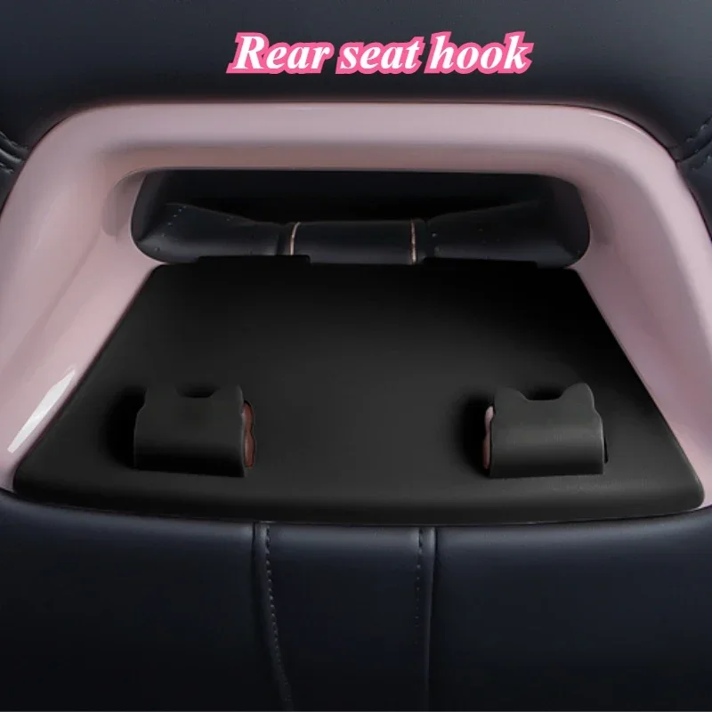 

For BYD Dolphin Seagull Car Seat Backrest Tactical Panel Hook Storage Hanging Plate Multifunctional Interior Car Accessories