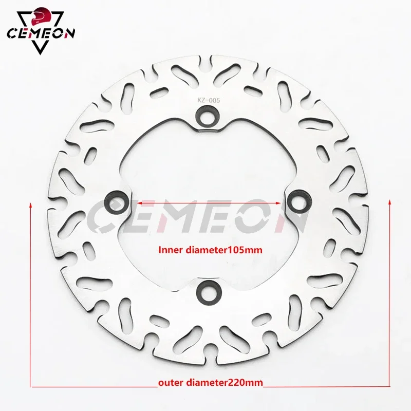 Motorcycle rear brake rotor brake disc For Hornet CB250 CB600 CBR600F CBR600RR CBR900RR CBR1000RR VTR1000F XR650