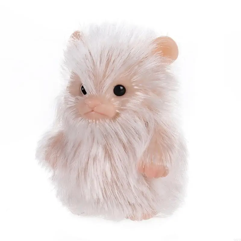 Silicones Doll Standing Animal Plush Toy No Assembly Needed Portable
