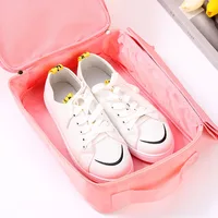 Sac à chaussures de voyage Portable de haute qualité, sacs pour sous-vêtements et vêtements, organisateur de chaussures, sac de rangement, accessoires de voyage multifonctions 5