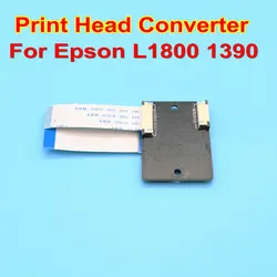 Print Head Converter Kit For Epson L1800 1390 DTF DTG UV Printer Use L805 L800 Printhead Adapter Board Card Convert A4 To A3