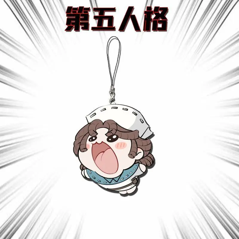 8 шт., аниме, забавная милая идентичность V Ezop Carl Luca Balsa, ремешок для мобильного телефона, цепочка для телефона, подвеска, акриловые брелки, подарки
