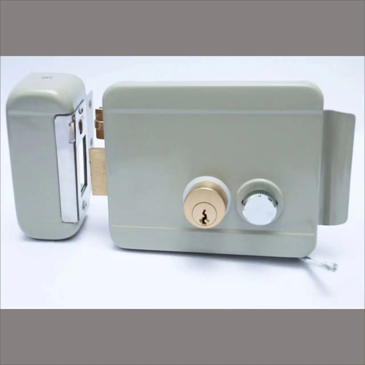 Electric control lock Household unit door access lock Electronic door lock Swipe card Building intercom electric control lock