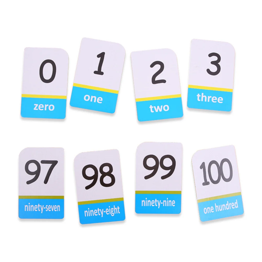 

2Sets Numbers and Alphabet Educational Flash Cards Early Learning Tools Kids Number Flash Cards Abc Learning Gifts