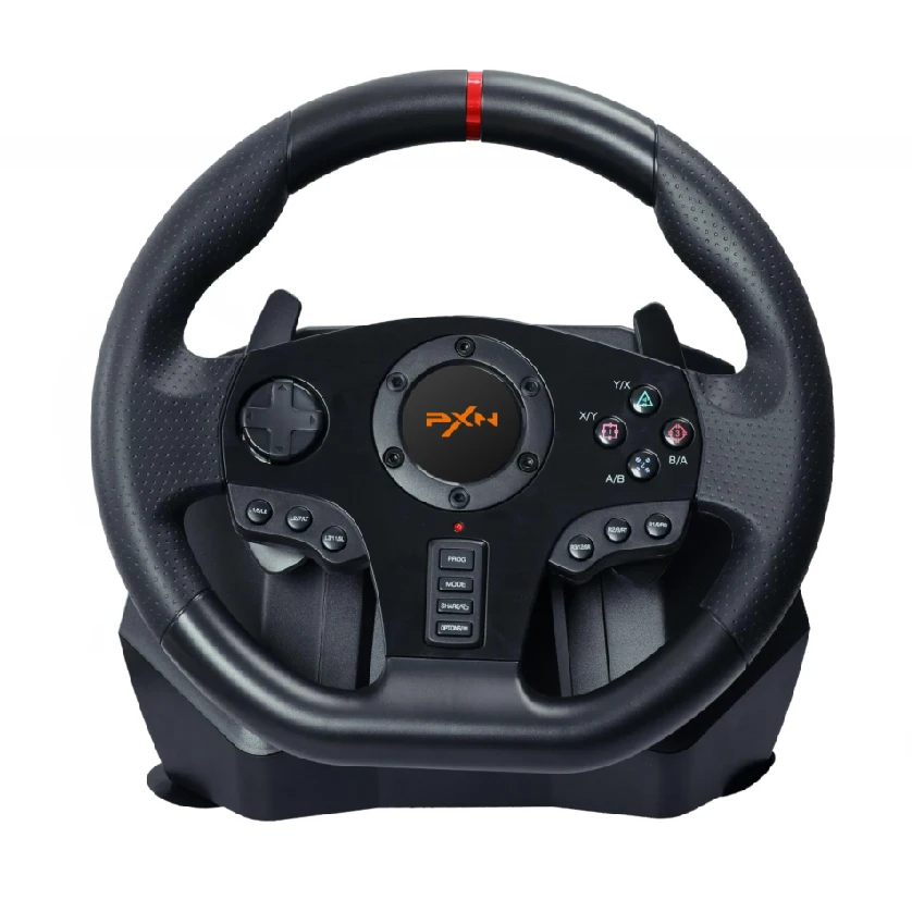 New PXN V900 Gaming Steering Wheel Pedal Vibration Racing Game Controller for Xbox One Xbox 360 PC PS4 PS3 N-switch Android