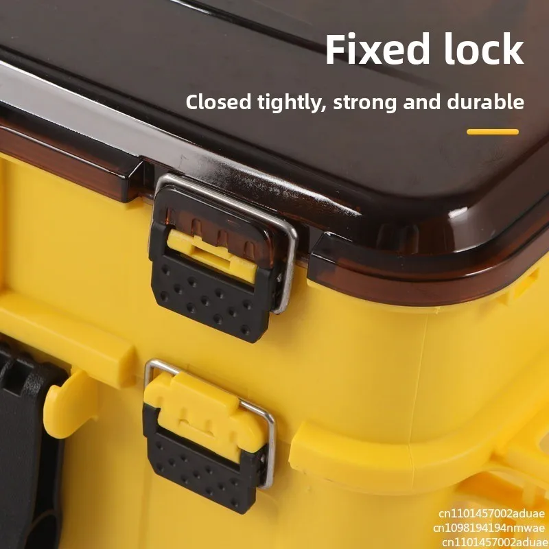 Double-Layer Storage Box Double-Layer Handheld Bait Box Storage Box Accessory