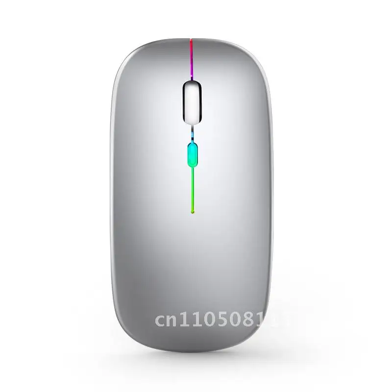 

Ultra-Thin Silent Dual-Mode Bluetooth Wireless Mouse Luminous Computer Notebook Business Office Mouse with 1600dpi Resolution