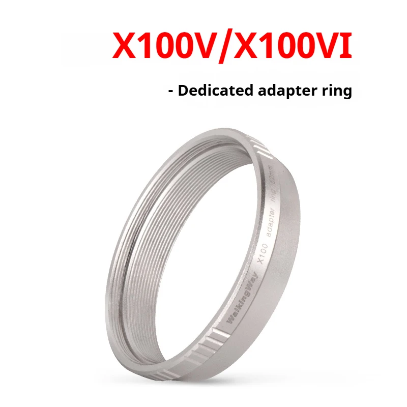 MCUV Protection Camera Lens Filter Compatible Adapter Ring For FUJI Serie (X100S/X100F/X100T/X100V/X100VI)Protective Camera Lens