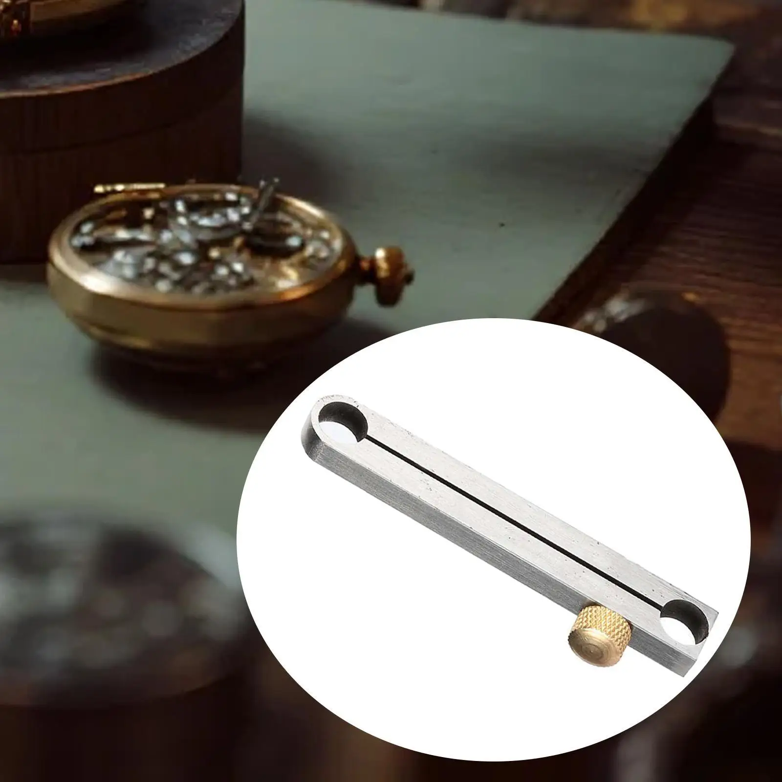 Watch Center Crown Holding Tool, Gripping Clamp, Component Holder, Adjustable