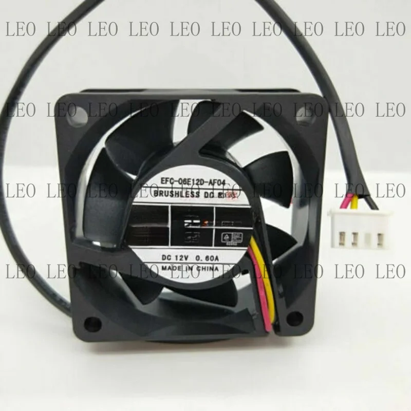 MY 1 of For DPWH EFC-06E12D-AF04 cooling fan 12V 0.60A 6CM 3-wire