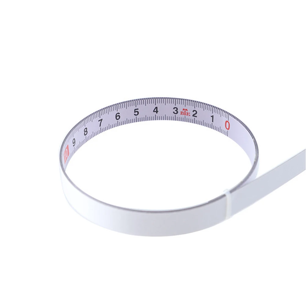 

5M Self Adhesive Tape Measure Steel Ruler Metric Scale Workbench Woodworking Tool Durable Accurate Data Miter Track