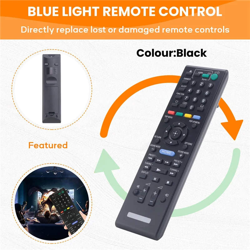 A93P RM-ADP058 Remote Control For Sony Home Theater Blu-Ray Remote Control BDV-E280 BDV-E380 Remote